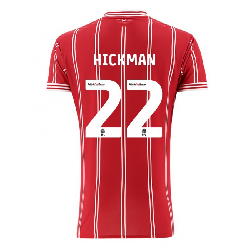 Kandiny Damen Taylor Gardner-Hickman #22 Rot Heimtrikot Trikot 2023/24 T-Shirt