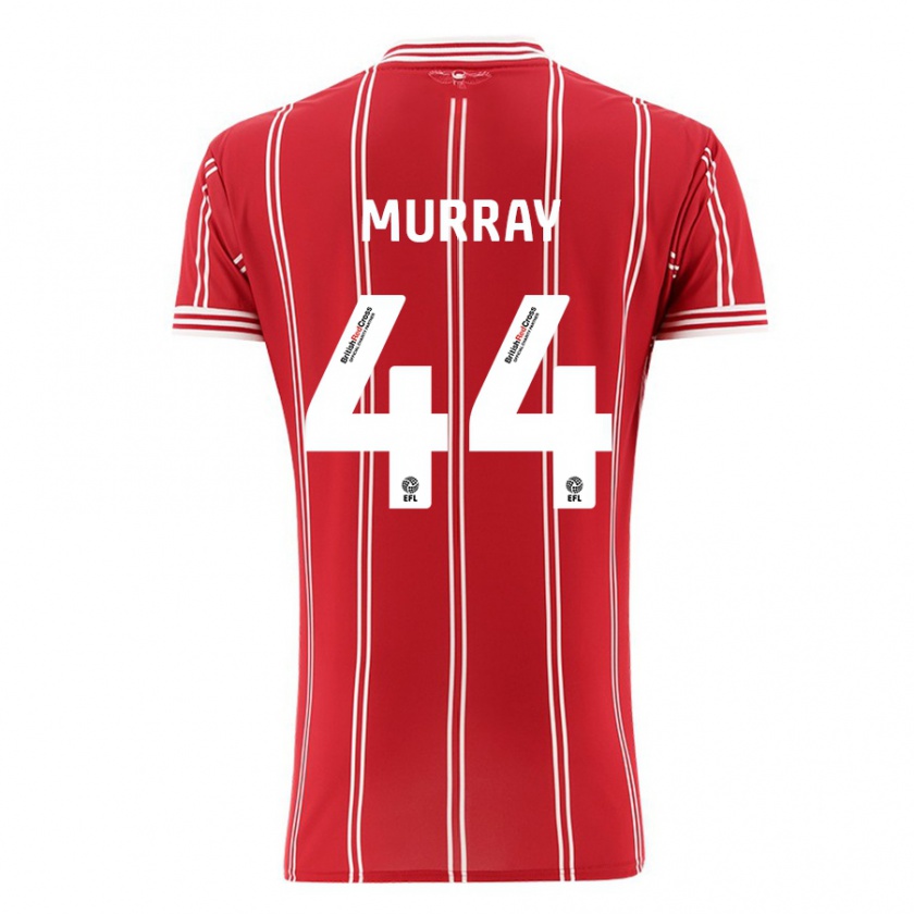 Kandiny Damen Satara Murray #44 Rot Heimtrikot Trikot 2023/24 T-Shirt