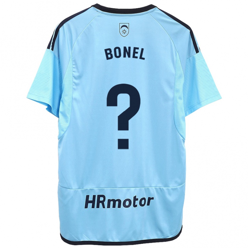 Kandiny Damen Aimar Bonel #0 Blau Auswärtstrikot Trikot 2023/24 T-Shirt