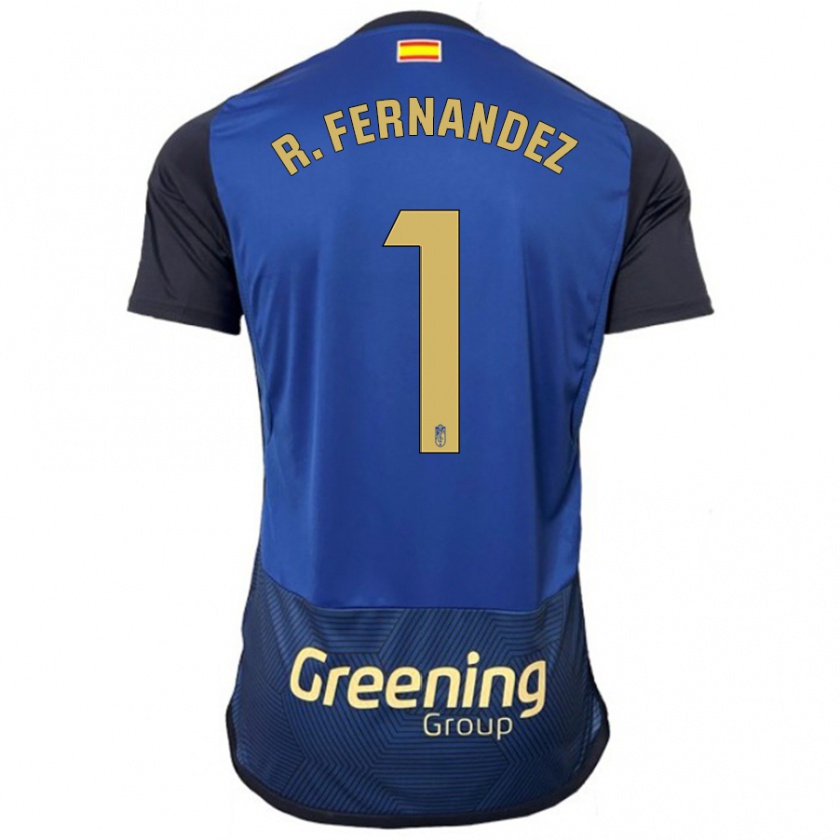 Kandiny Damen Raúl Fernández #1 Marine Auswärtstrikot Trikot 2023/24 T-Shirt