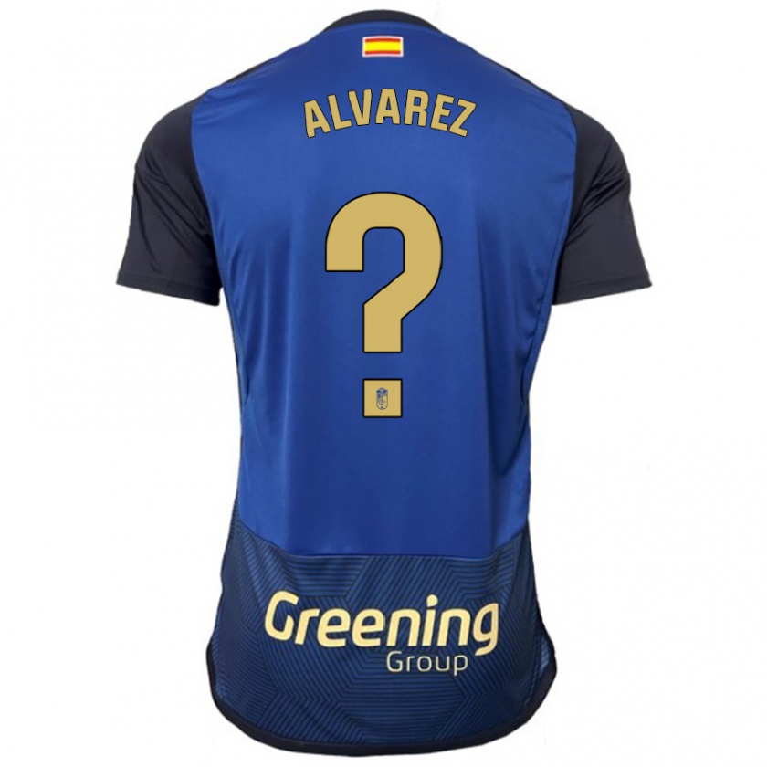 Kandiny Damen Rubén Álvarez #0 Marine Auswärtstrikot Trikot 2023/24 T-Shirt