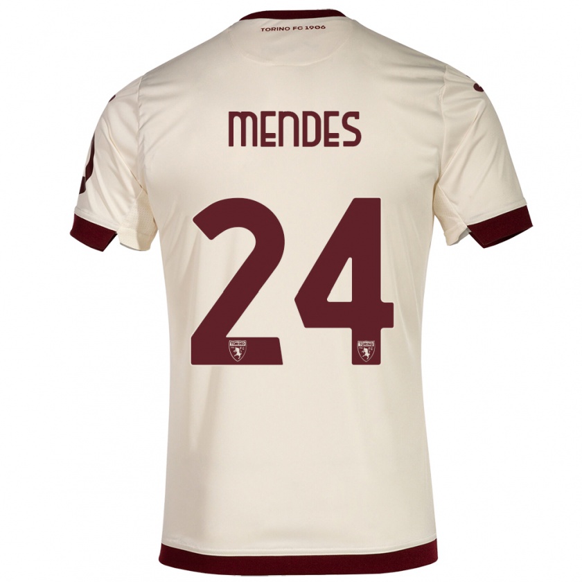 Kandiny Damen Rodrigo Mendes #24 Sekt Auswärtstrikot Trikot 2023/24 T-Shirt