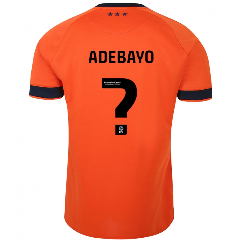 Kandiny Damen Afi Adebayo #0 Orangefarben Auswärtstrikot Trikot 2023/24 T-Shirt