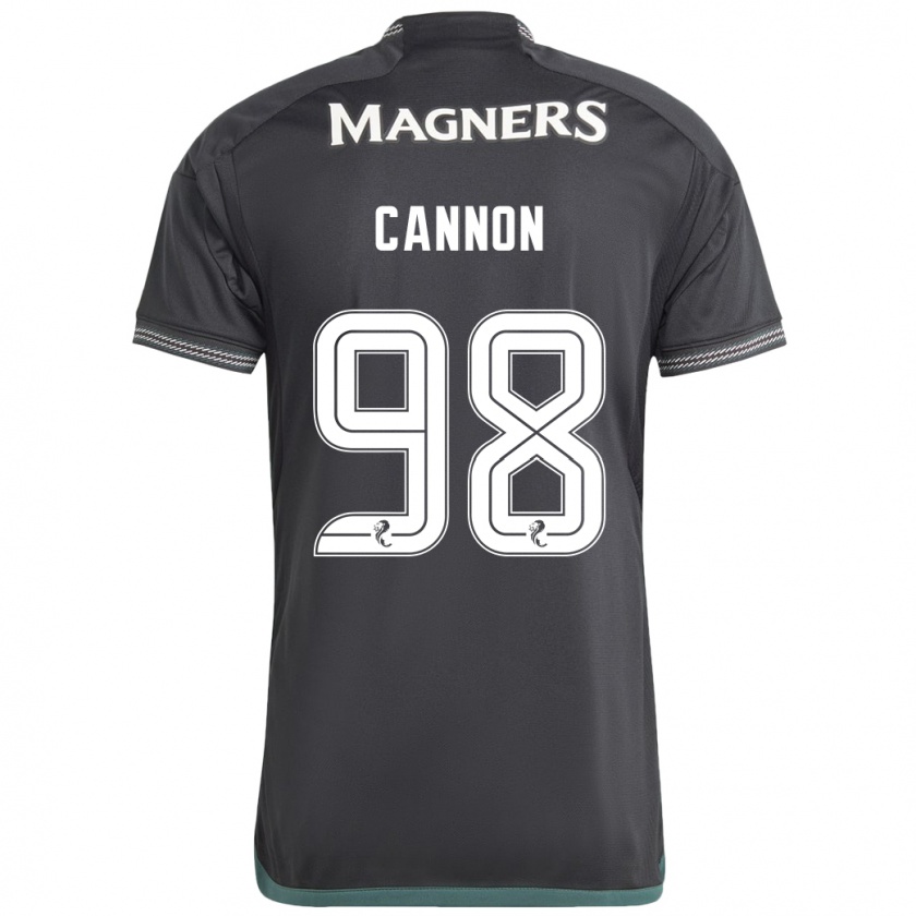 Kandiny Damen Aidan Cannon #98 Schwarz Auswärtstrikot Trikot 2023/24 T-Shirt