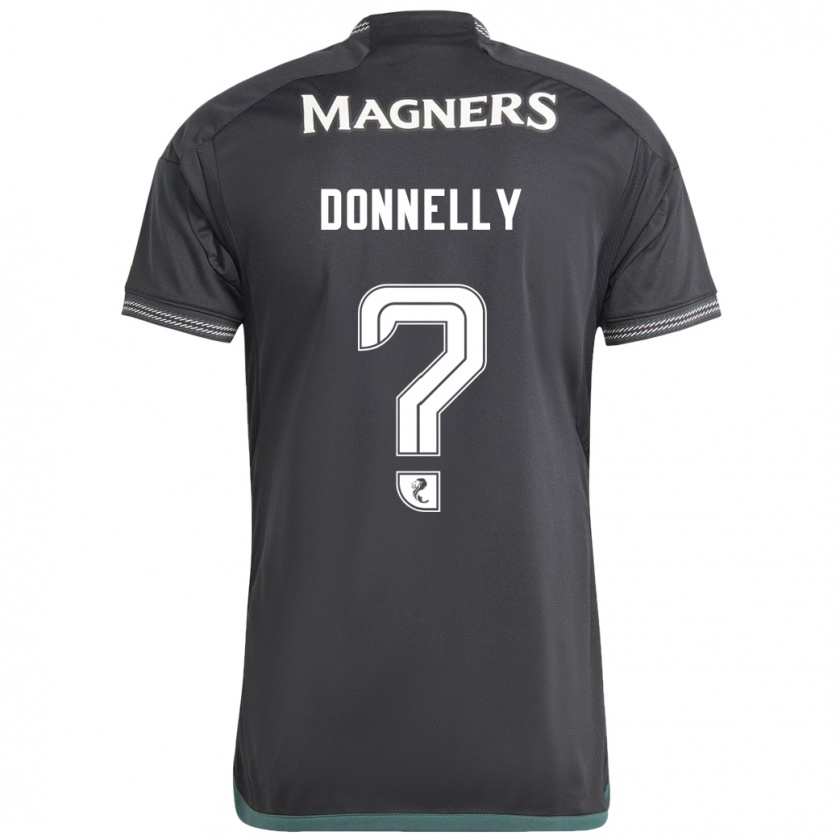 Kandiny Damen Jacob Donnelly #0 Schwarz Auswärtstrikot Trikot 2023/24 T-Shirt