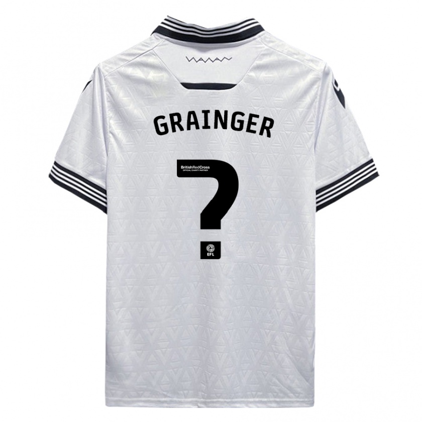 Kandiny Damen William Grainger #0 Weiß Auswärtstrikot Trikot 2023/24 T-Shirt