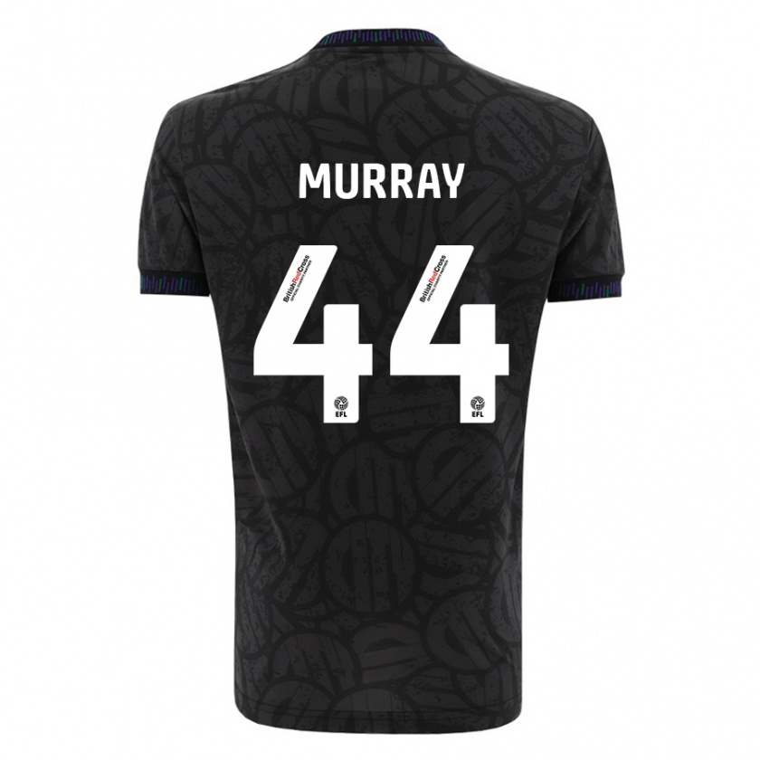 Kandiny Damen Satara Murray #44 Schwarz Auswärtstrikot Trikot 2023/24 T-Shirt