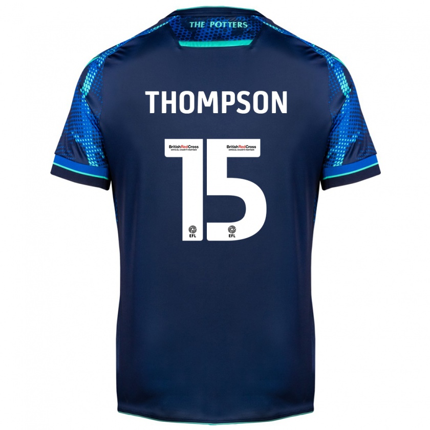 Kandiny Damen Jordan Thompson #15 Marine Auswärtstrikot Trikot 2023/24 T-Shirt