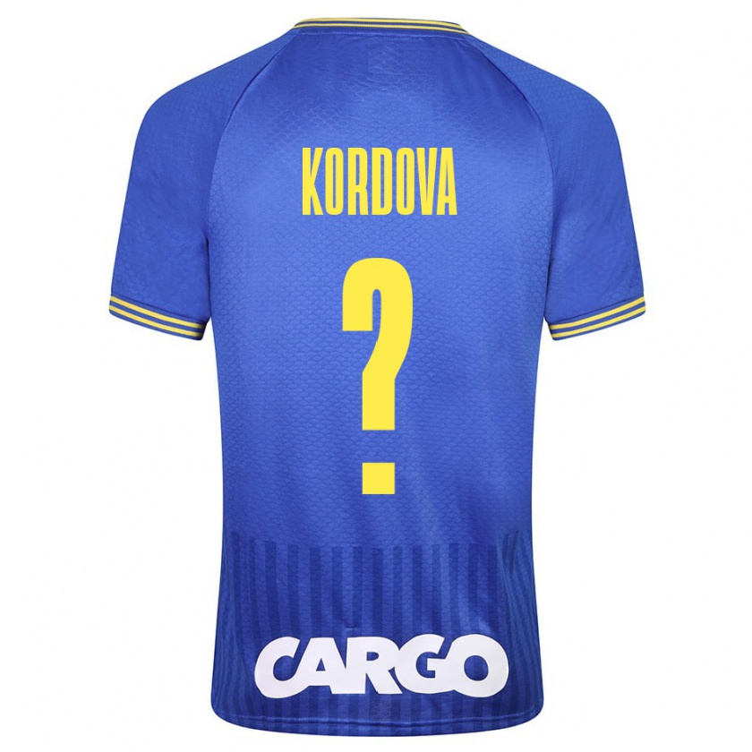 Kandiny Damen Adir Kordova #0 Blau Auswärtstrikot Trikot 2023/24 T-Shirt