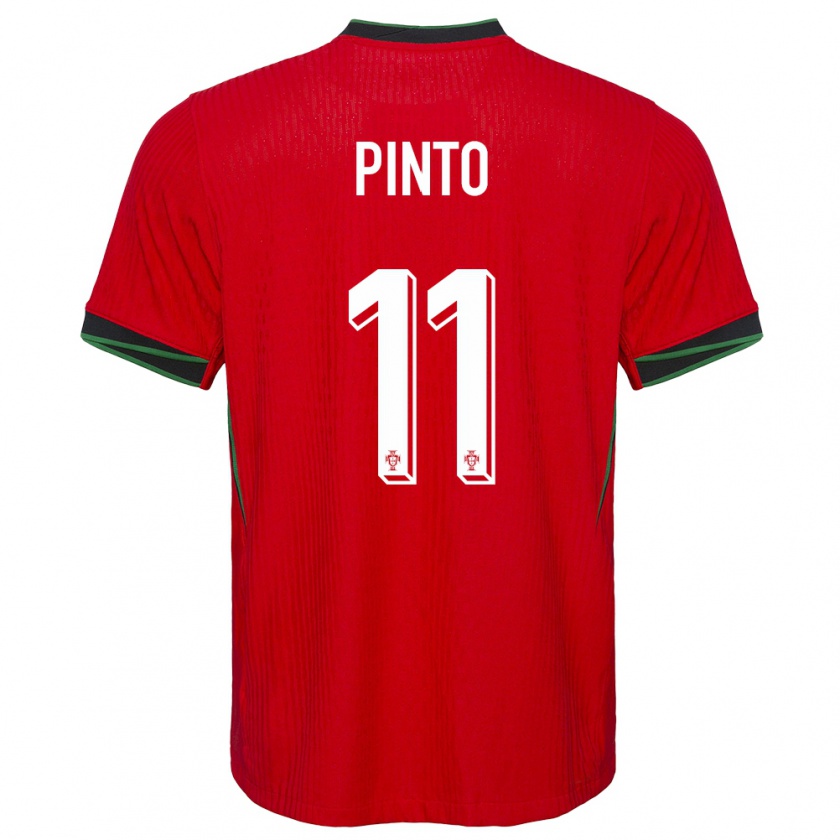 Kandiny Kinder Portugal Tatiana Pinto #11 Rot Heimtrikot Trikot 24-26 T-Shirt