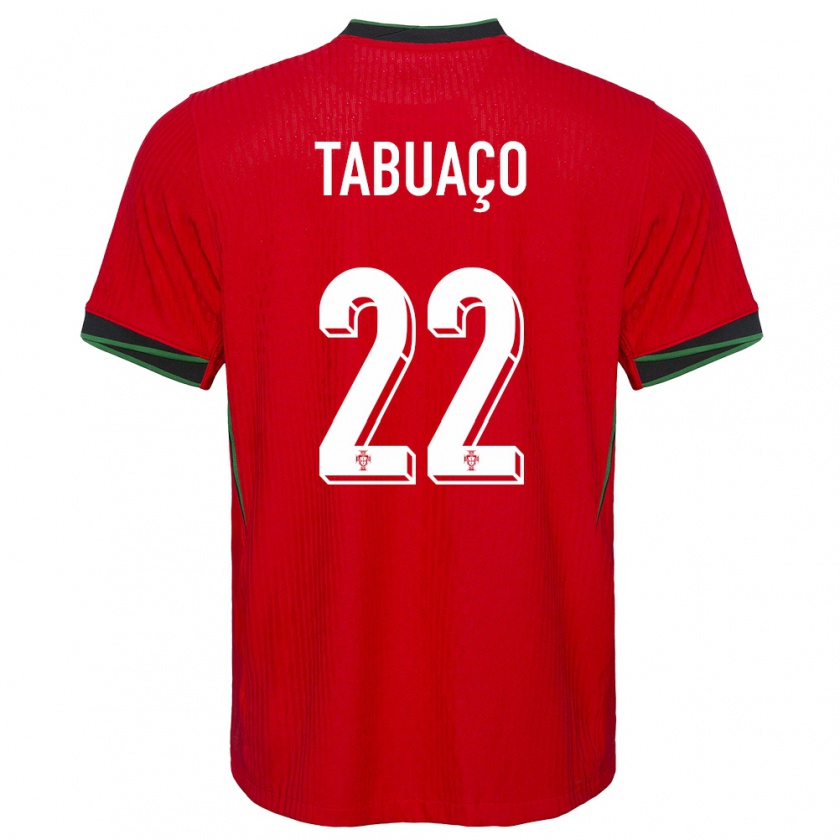 Kandiny Kinder Portugal Goncalo Tabuaco #22 Rot Heimtrikot Trikot 24-26 T-Shirt