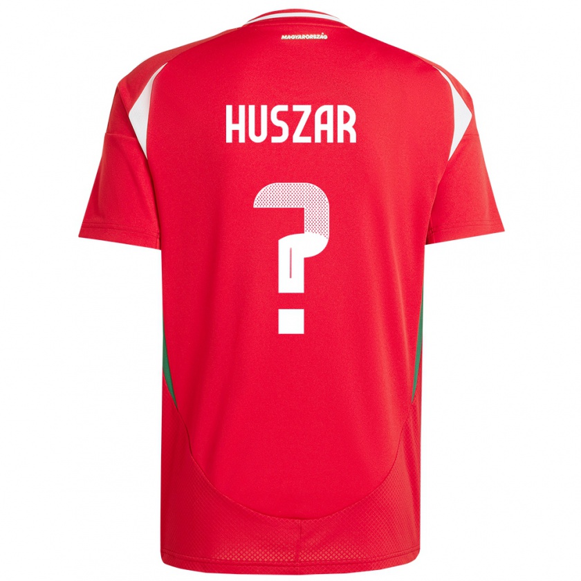 Kandiny Kinder Ungarn Marcell Huszár #0 Rot Heimtrikot Trikot 24-26 T-Shirt