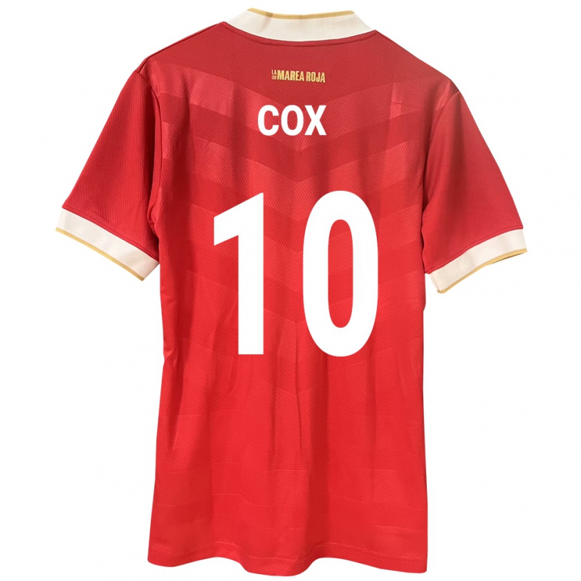 Kandiny Herren Panama Marta Cox #10 Rot Heimtrikot Trikot 24-26 T-Shirt