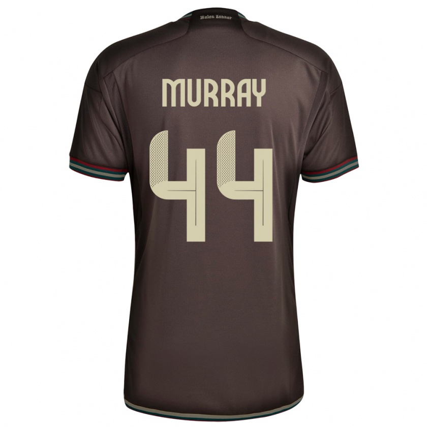 Kandiny Herren Jamaika Satara Murray #44 Nachtbraun Auswärtstrikot Trikot 24-26 T-Shirt