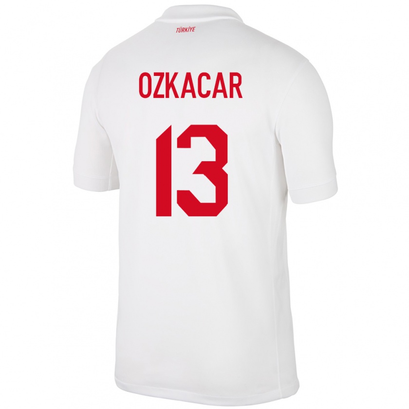 Kandiny Damen Türkei Cenk Özkacar #13 Weiß Heimtrikot Trikot 24-26 T-Shirt