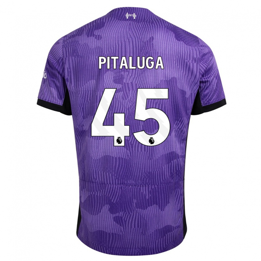 Kandiny Damen Marcelo Pitaluga #45 Lila Ausweichtrikot Trikot 2023/24 T-Shirt