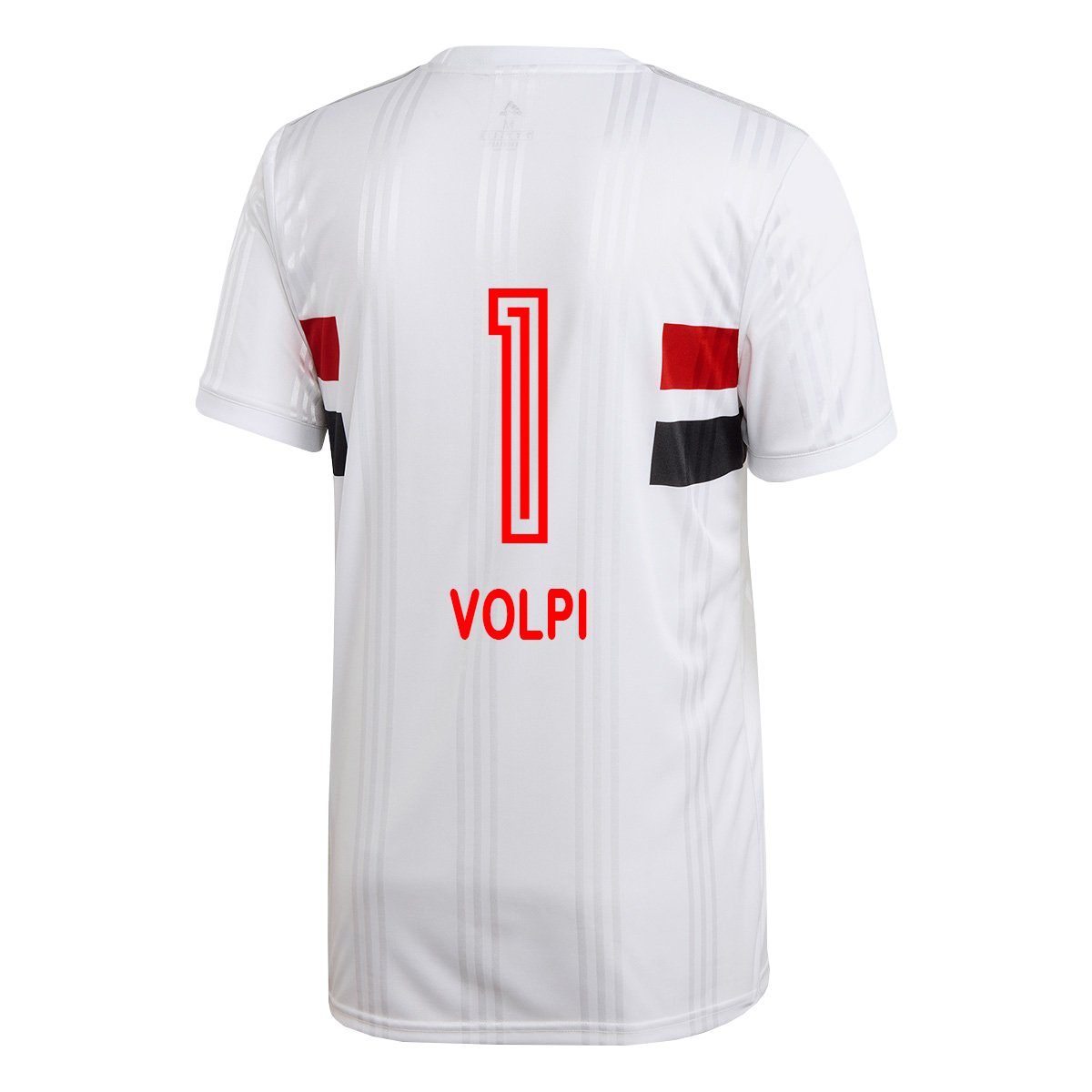 Herren Fußball Tiago Volpi #1 Heimtrikot Weiß Trikot 2020/21 Hemd