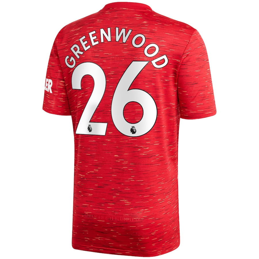 Herren Fußball Mason Greenwood #26 Heimtrikot Rot Trikot ...