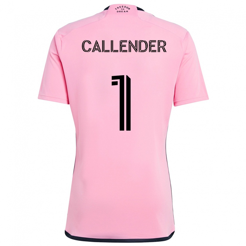 Kandiny Kinder Drake Callender #1 Rosa Heimtrikot Trikot 2024/25 T-Shirt