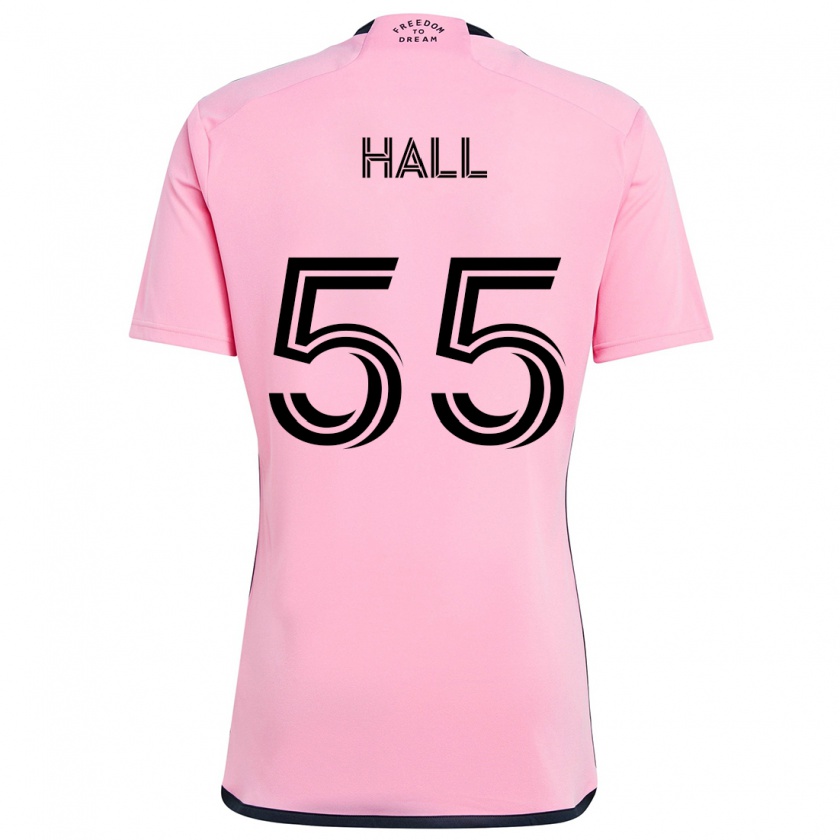 Kandiny Kinder Tyler Hall #55 Rosa Heimtrikot Trikot 2024/25 T-Shirt