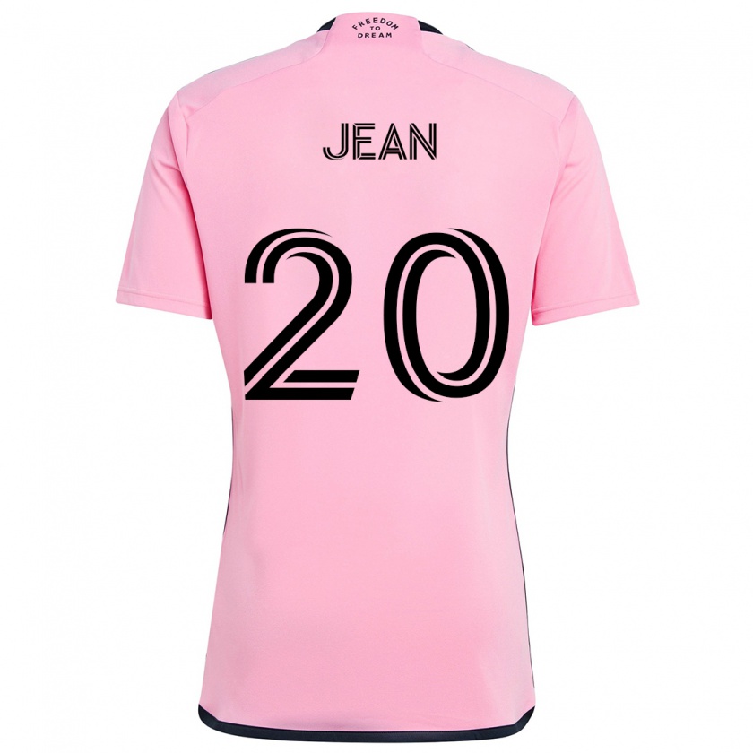 Kandiny Kinder Corentin Jean #20 Rosa Heimtrikot Trikot 2024/25 T-Shirt