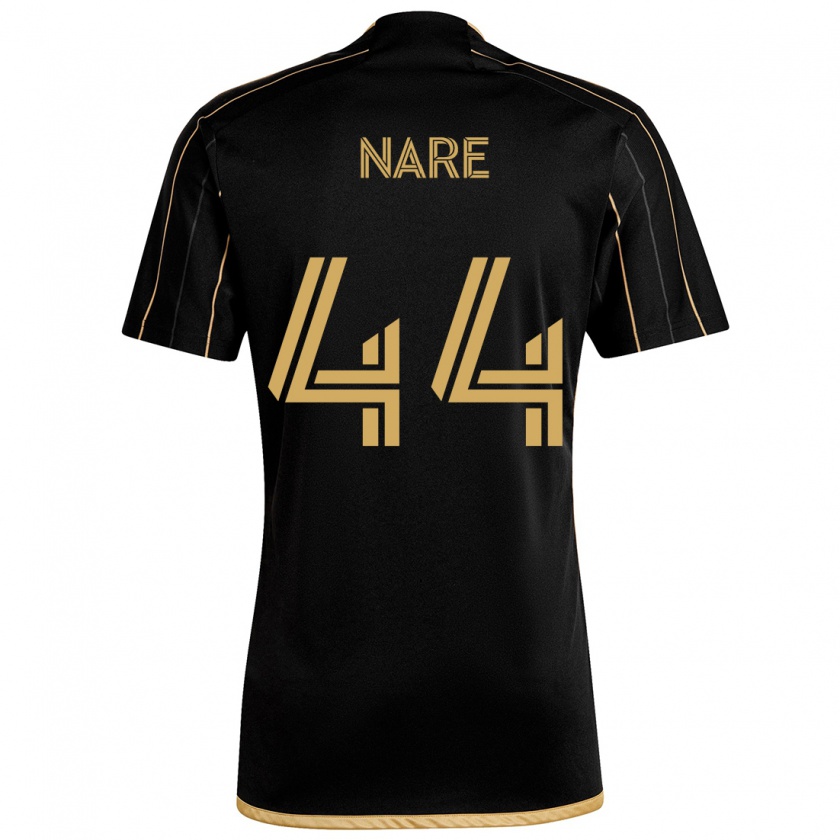 Kandiny Kinder Thabo Nare #44 Schwarzes Gold Heimtrikot Trikot 2024/25 T-Shirt