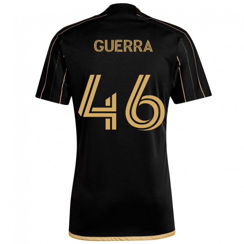 Kandiny Kinder Decarlo Guerra #46 Schwarzes Gold Heimtrikot Trikot 2024/25 T-Shirt