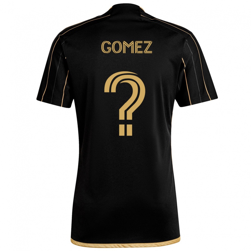 Kandiny Kinder Azyk Gómez #0 Schwarzes Gold Heimtrikot Trikot 2024/25 T-Shirt