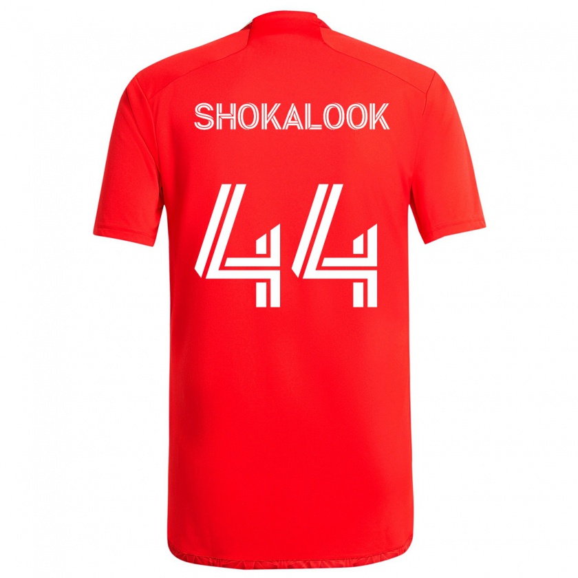 Kandiny Kinder Jason Shokalook #44 Rot-Weiss Heimtrikot Trikot 2024/25 T-Shirt