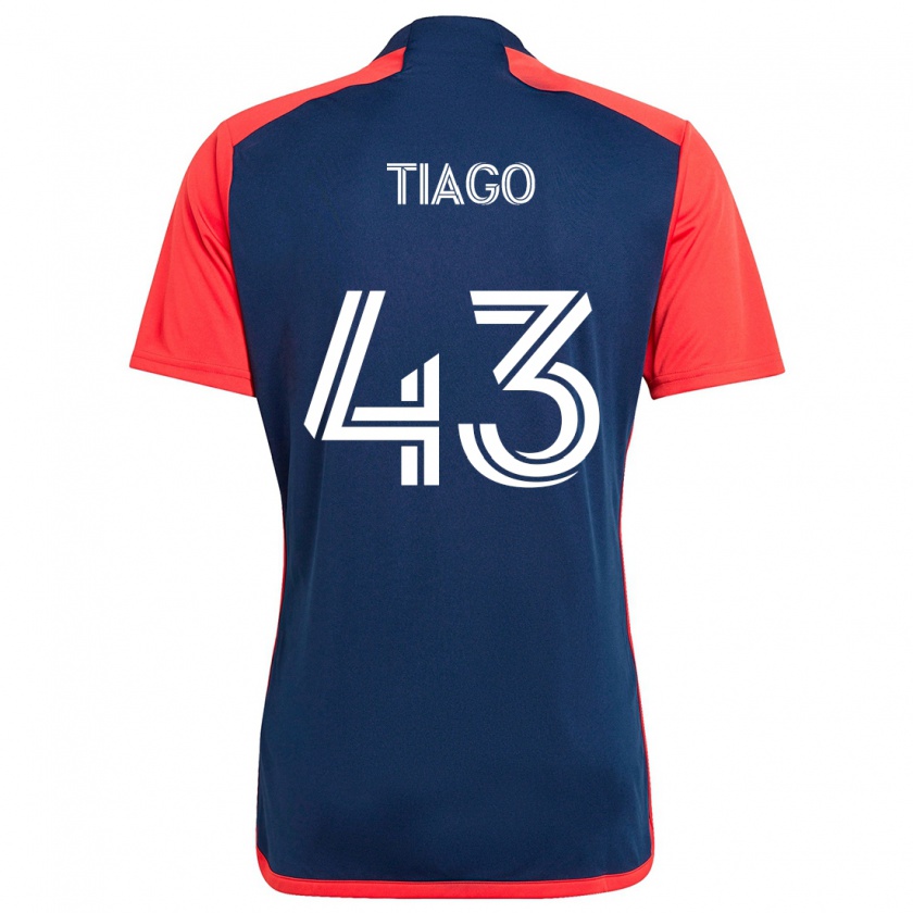 Kandiny Kinder Tiago #43 Blau Rot Heimtrikot Trikot 2024/25 T-Shirt