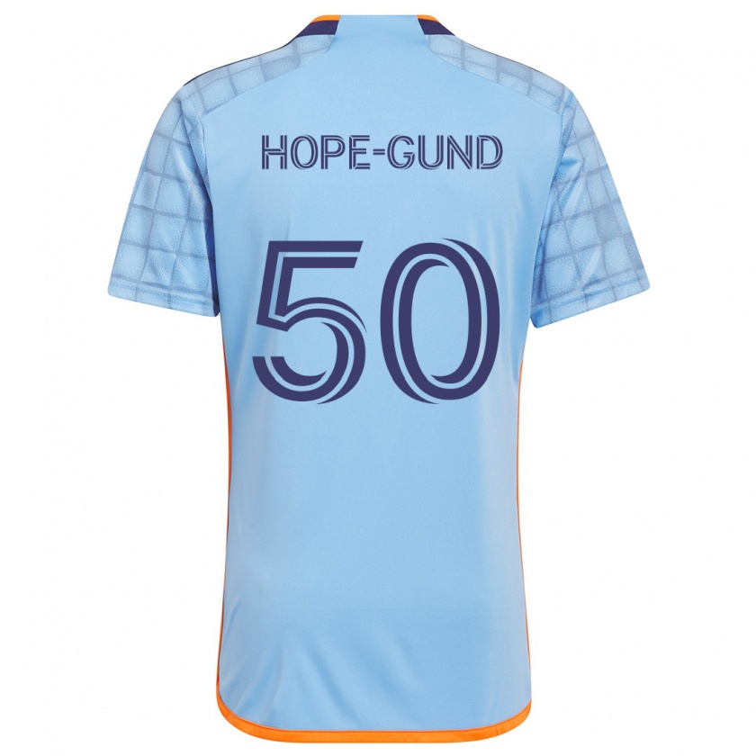 Kandiny Kinder Kofi Hope-Gund #50 Blau Orange Heimtrikot Trikot 2024/25 T-Shirt