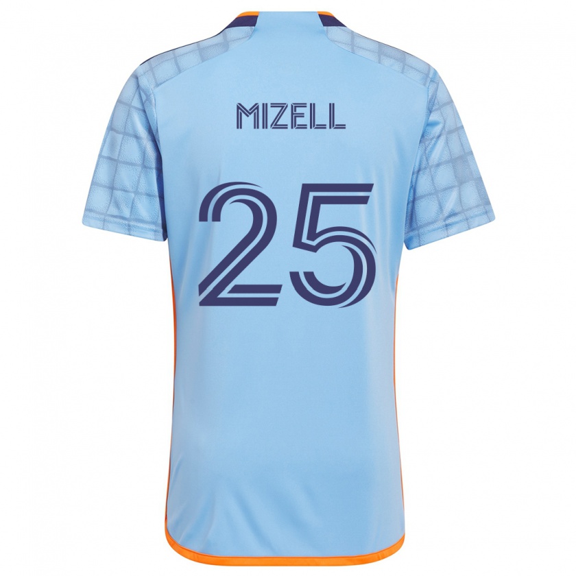 Kandiny Kinder Cody Mizell #25 Blau Orange Heimtrikot Trikot 2024/25 T-Shirt