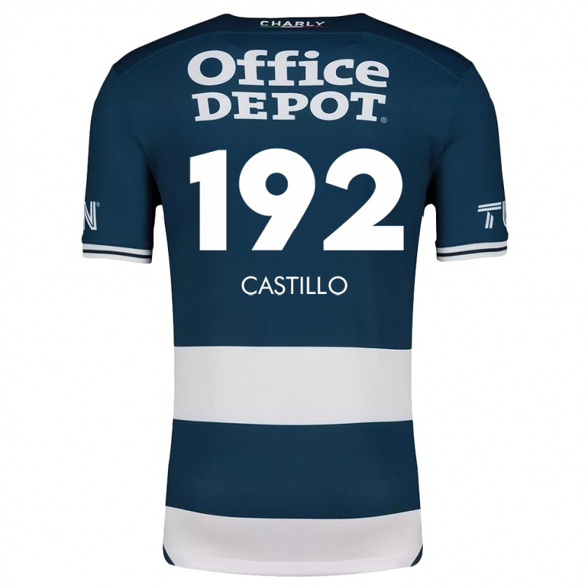 Kandiny Kinder José Castillo #192 Blau Weiss Heimtrikot Trikot 2024/25 T-Shirt