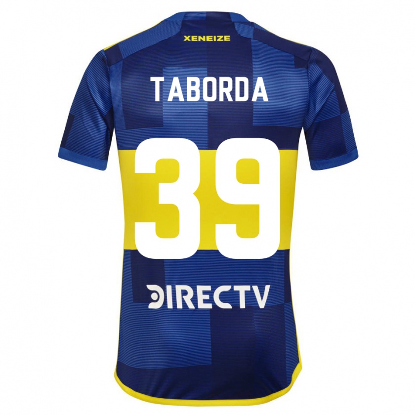 Kandiny Kinder Vicente Taborda #39 Blau Gelb Heimtrikot Trikot 2024/25 T-Shirt