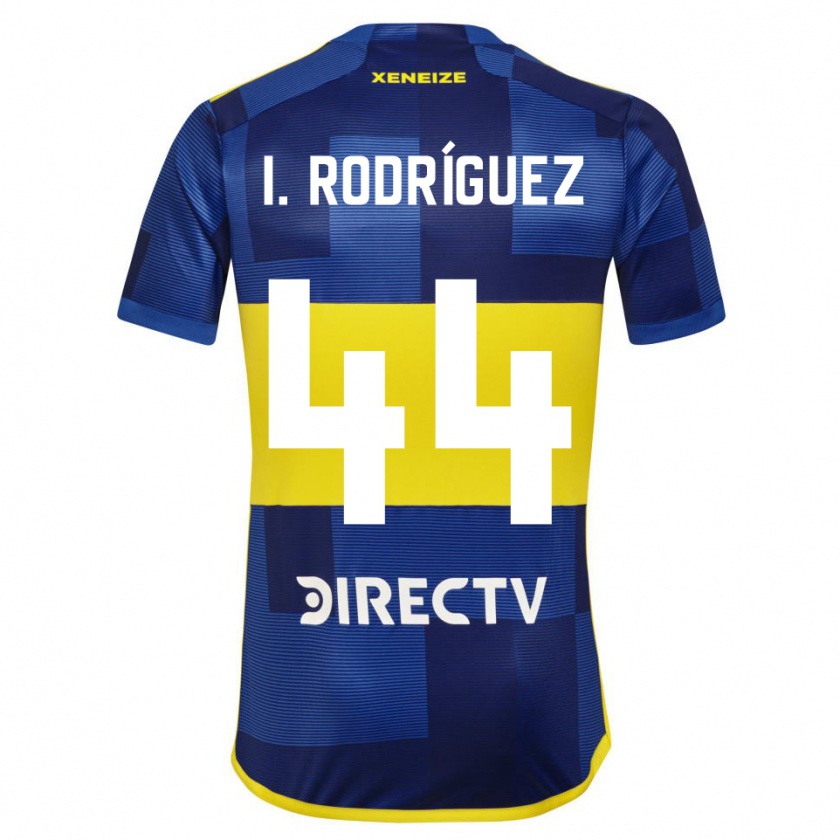 Kandiny Kinder Ignacio Rodríguez #44 Blau Gelb Heimtrikot Trikot 2024/25 T-Shirt