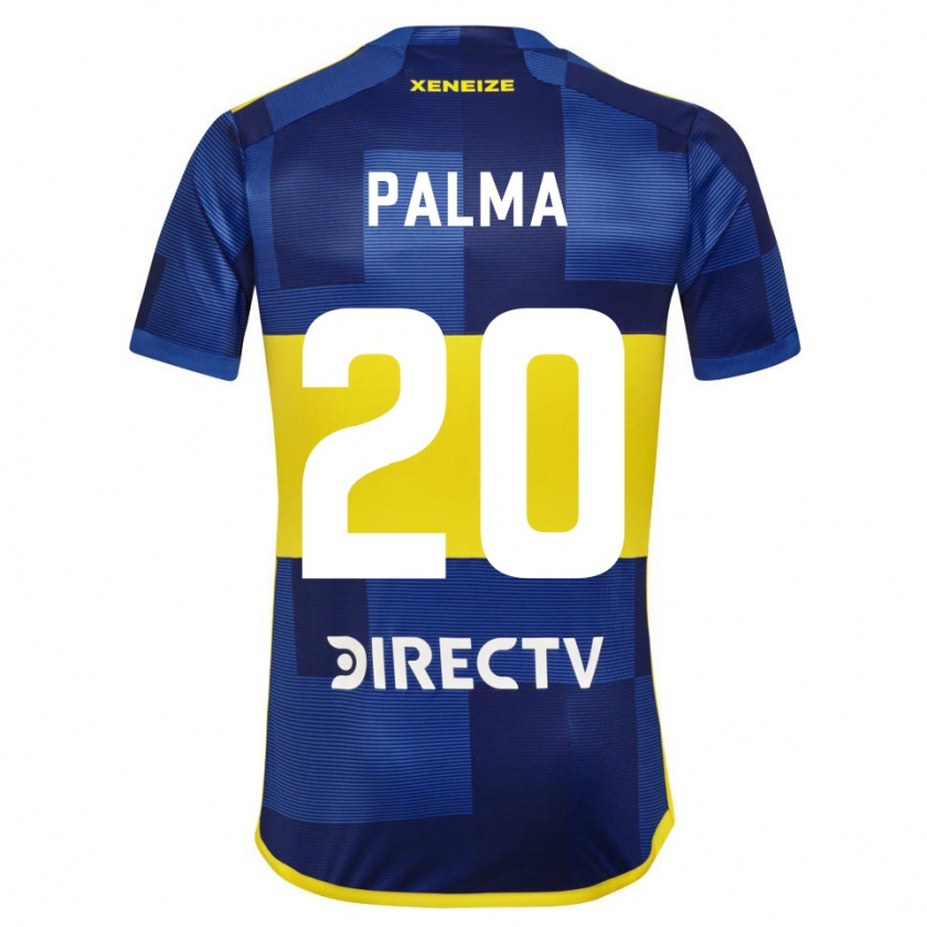 Kandiny Kinder Lucas Palma #20 Blau Gelb Heimtrikot Trikot 2024/25 T-Shirt