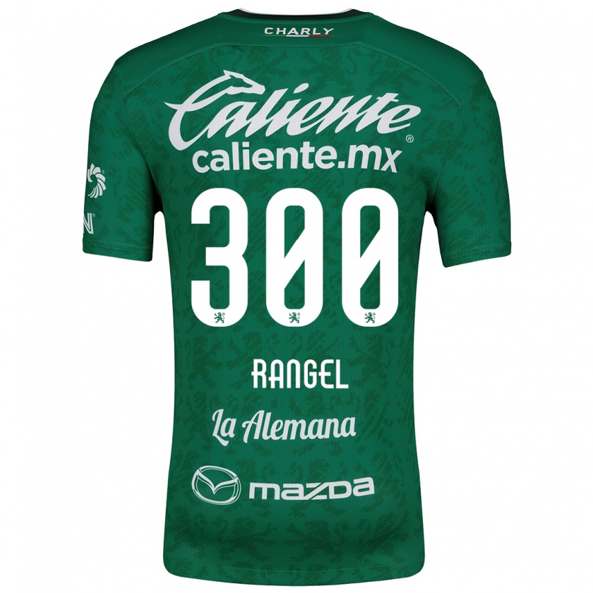 Kandiny Kinder Luis Rangel #300 Grün Weiß Heimtrikot Trikot 2024/25 T-Shirt