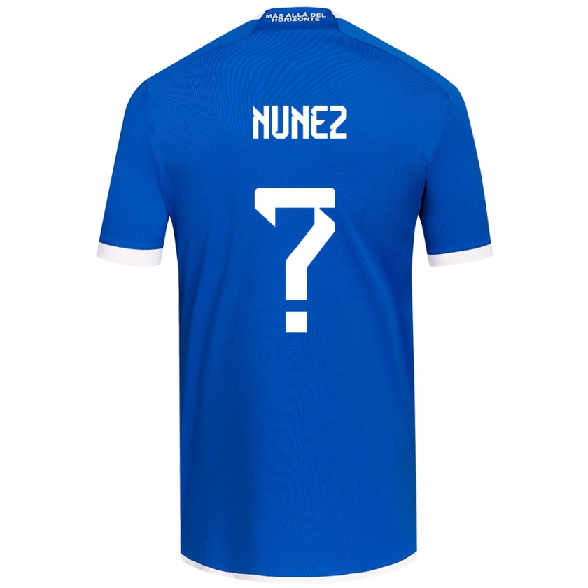 Kandiny Kinder Renato Nuñez #0 Blau Weiss Heimtrikot Trikot 2024/25 T-Shirt