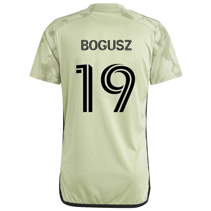 Kandiny Kinder Mateusz Bogusz #19 Hellgrün Auswärtstrikot Trikot 2024/25 T-Shirt