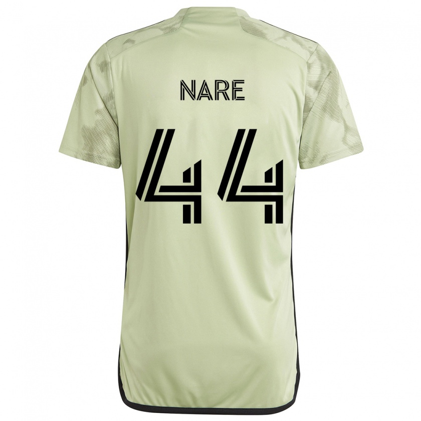 Kandiny Kinder Thabo Nare #44 Hellgrün Auswärtstrikot Trikot 2024/25 T-Shirt