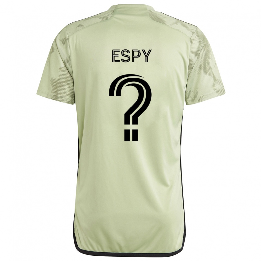 Kandiny Kinder Tyson Espy #0 Hellgrün Auswärtstrikot Trikot 2024/25 T-Shirt