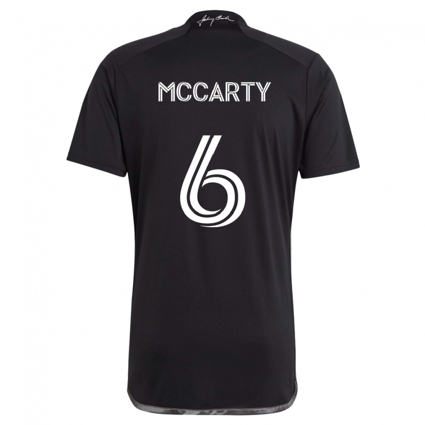 Kandiny Kinder Dax Mccarty #6 Schwarz Auswärtstrikot Trikot 2024/25 T-Shirt