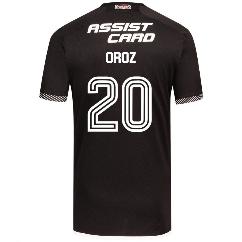 Kandiny Kinder Alexander Oroz #20 Schwarz-Weiss Auswärtstrikot Trikot 2024/25 T-Shirt