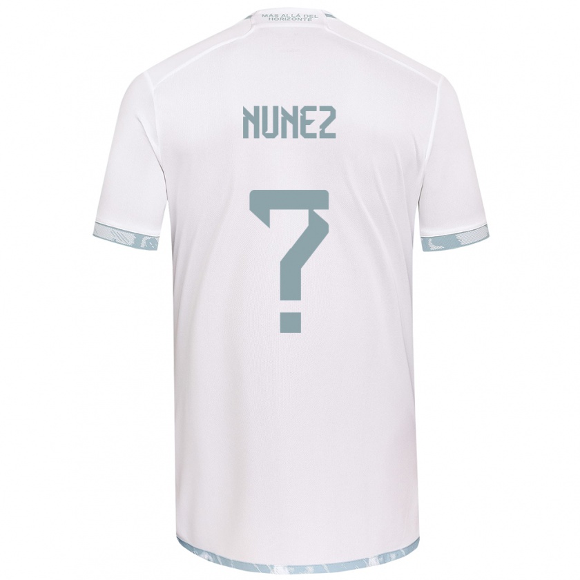 Kandiny Kinder Renato Nuñez #0 Weiß Grau Auswärtstrikot Trikot 2024/25 T-Shirt