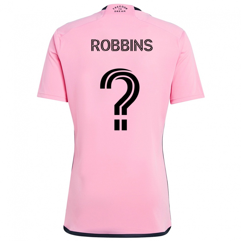 Kandiny Herren Lukas Robbins #0 Rosa Heimtrikot Trikot 2024/25 T-Shirt