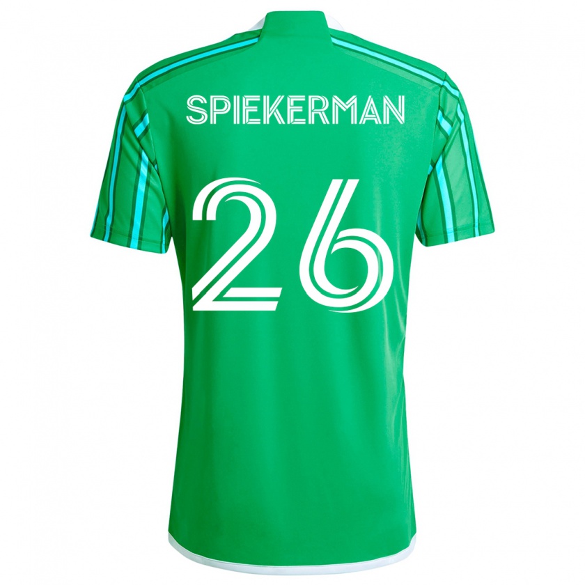 Kandiny Herren Stephanie Spiekerman #26 Grün Weiß Heimtrikot Trikot 2024/25 T-Shirt