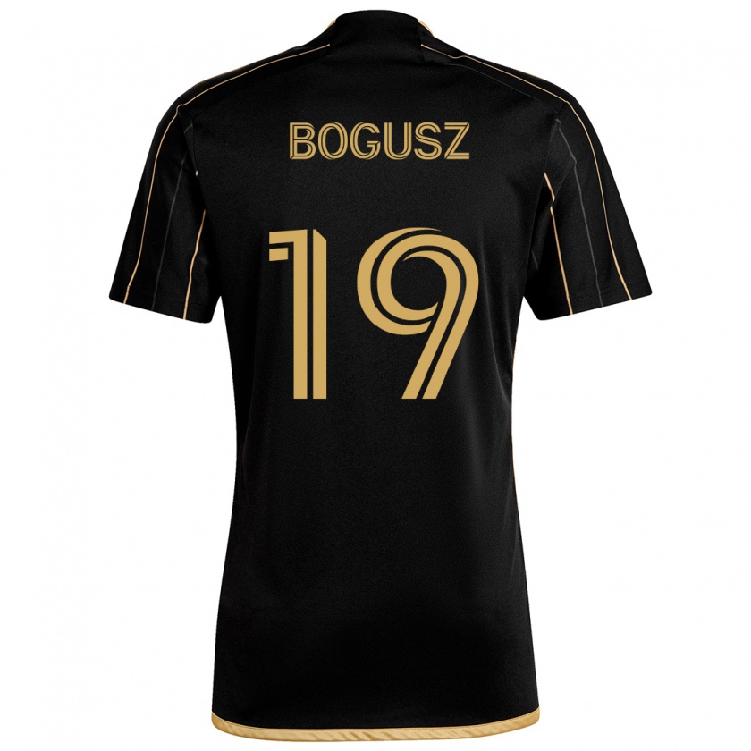 Kandiny Herren Mateusz Bogusz #19 Schwarzes Gold Heimtrikot Trikot 2024/25 T-Shirt