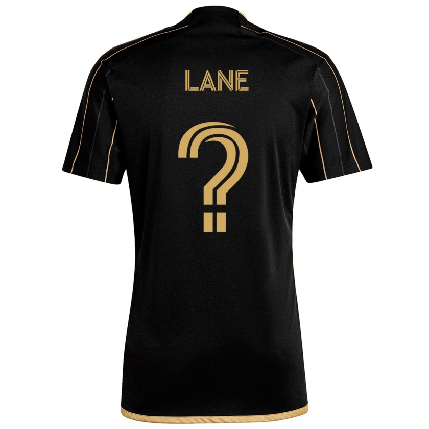 Kandiny Herren James Lane #0 Schwarzes Gold Heimtrikot Trikot 2024/25 T-Shirt