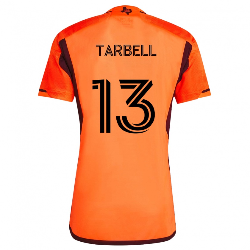 Kandiny Herren Andrew Tarbell #13 Orange Schwarz Heimtrikot Trikot 2024/25 T-Shirt