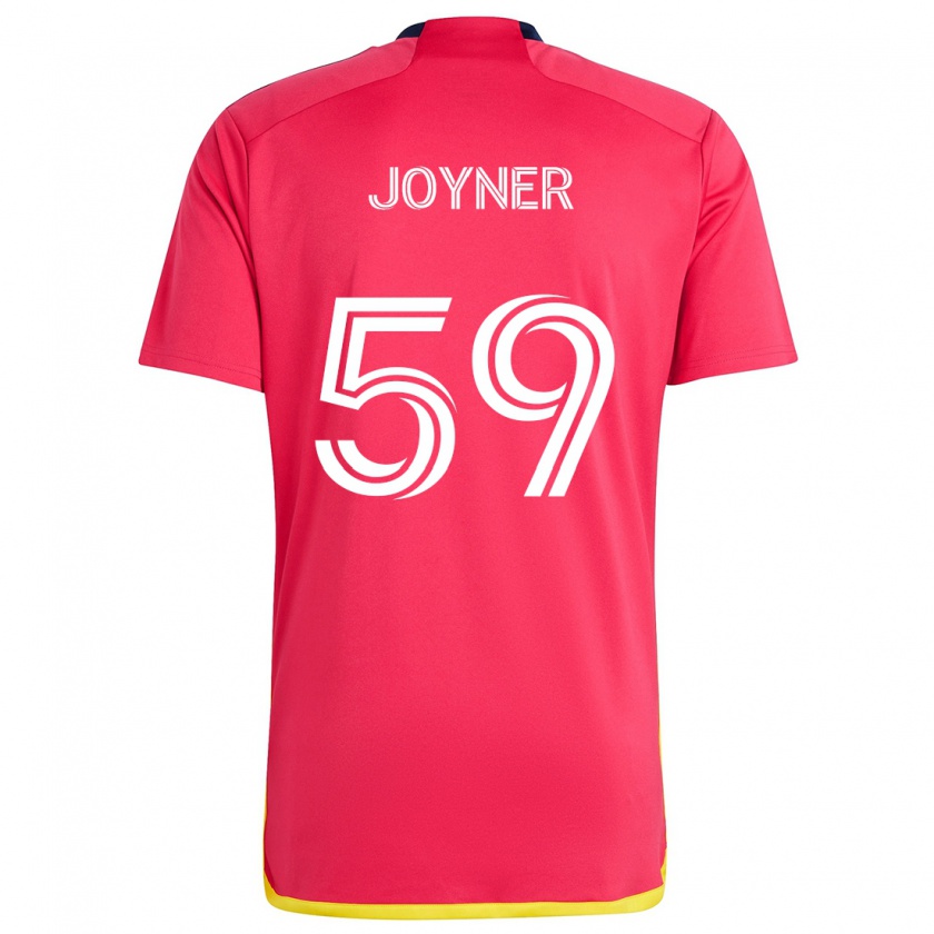 Kandiny Herren Mykhi Joyner #59 Rot Blau Heimtrikot Trikot 2024/25 T-Shirt